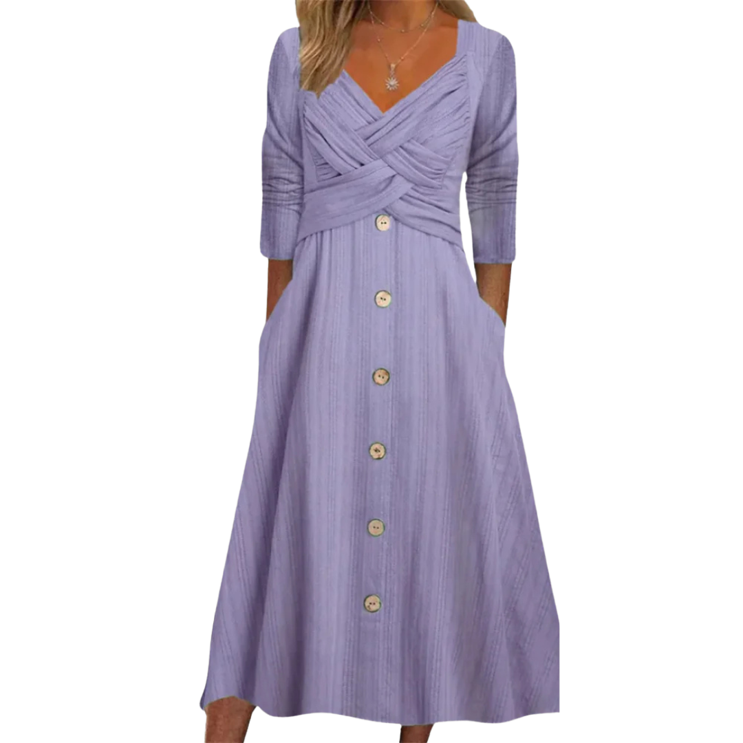 ריהאם | שמלת כיסוי בטן אלגנטית