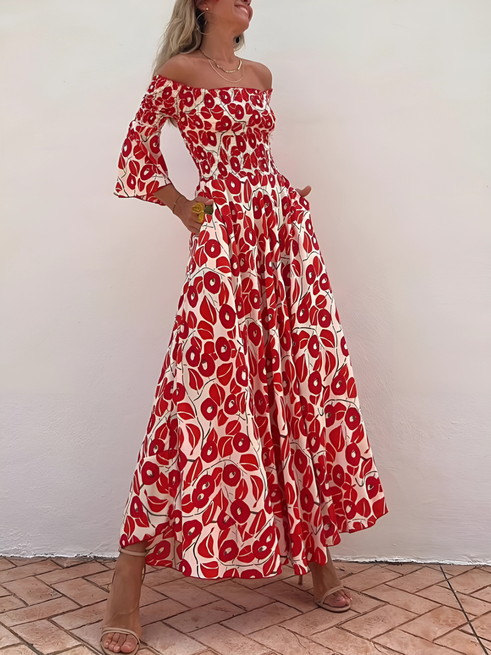 זינה | שמלה צבעונית