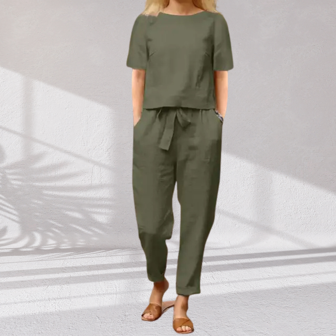 אווה | סט אלגנטי לנשים בקיץ, 2 חלקים