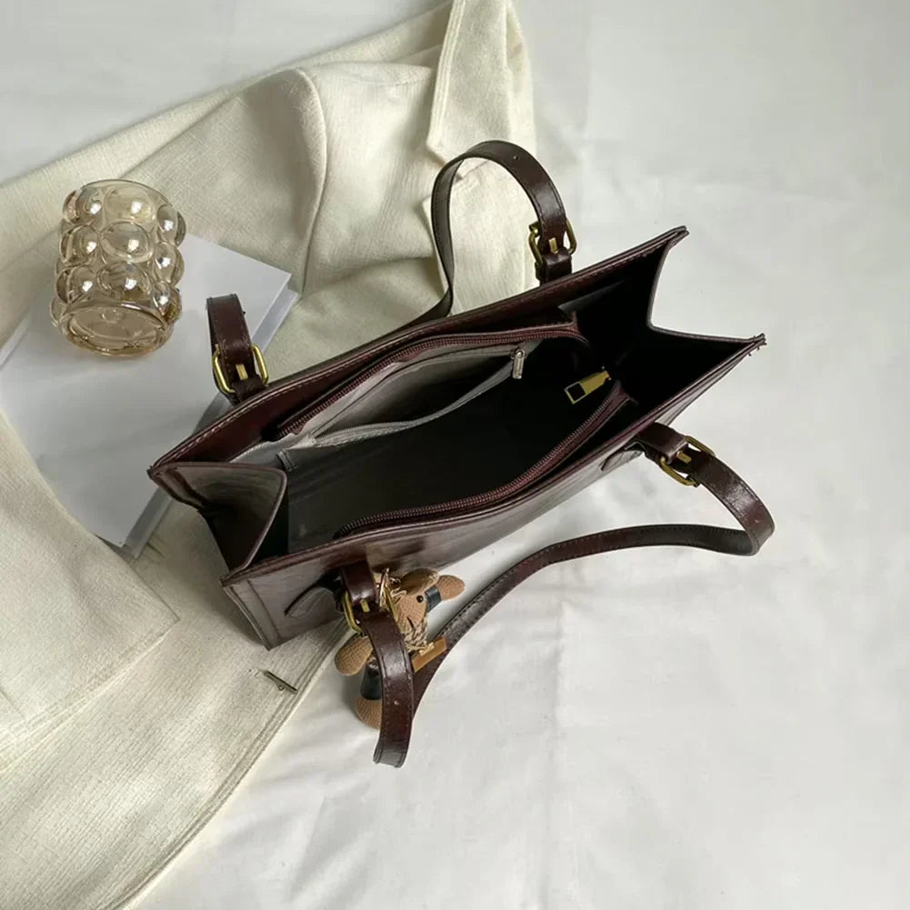 לינה | תיק טבעוני אופנתי עם קמע ארנב מתנה